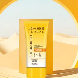 Jovees Herbal Sun Aqua Gel SPF 50 PA+++ With 1% Hyaluronic Acid & Vitamin E - 30 g-57