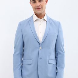 Allen Solly Men Slim Fit Single-Breasted Blazer-picture-21