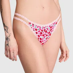 Victoria's Secret PINK Self Design Low Rise Thong Briefs 1124994928P0-image-95
