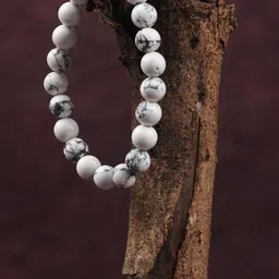 Divine souvenirs Unisex Artificial Beaded Elasticated Bracelet-11