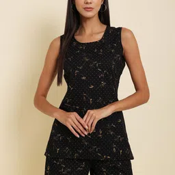 COTNUF Printed Pure Cotton Top With shorts Co-Ords-picture-12