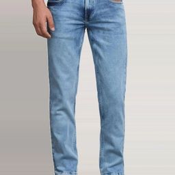 Mufti Men Slim Fit Mid-Rise Light Fade Stretchable Jeans-picture-45