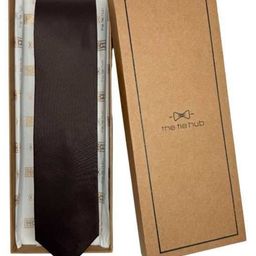 The Tie Hub Men Solis SilkSkinny Tie-image-91