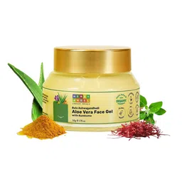 Herby Angel Bala Ashwagandhadi Aloe Vera Face Gel with Kumkuma - 50 g-image-7
