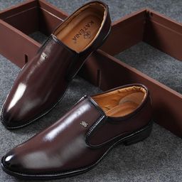 KATENIA Men Synthetic Leather Formal Shoes-picture-13