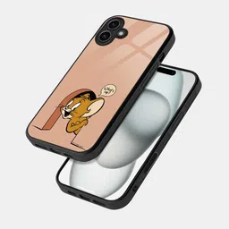 macmerise Cartoon Characters Printed iPhone 16 Pro Back Case Mobile Accessories-1