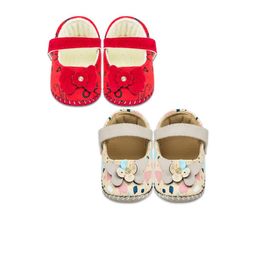 NESKA MODA Girls Red Cotton Booties-picture-8