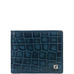 Mochi Men Abstract Textured Leather Two Fold Wallet image 5