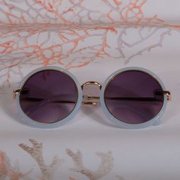 DukieKooky Unisex Kids Round Sunglasses with UV Protected Lens-image-99
