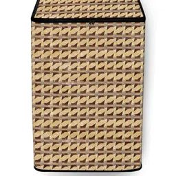 The Furnishing Tree Washing Machine Cover Symmetric Pattern Beige Compatible for Whirlpool 11 Kg Fu-image-18