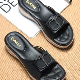 JodyHub Comfort Mules with Buckles-8