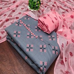 Lilots Printed Unstitched Dress Material-image-81