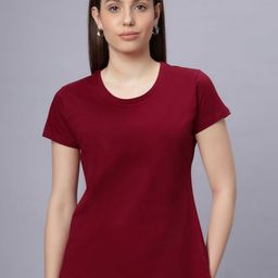 QUIRA Women Raw Edge T-shirt-image-34