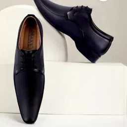 Aaeshu Men Black Solid Formal Shoes-picture-5