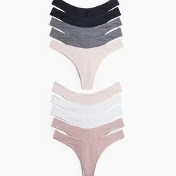 H&M 10-Pack Cotton Thong Briefs-picture-42