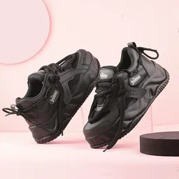 The Roadster Lifestyle Co Women Textured Casual Sneakers-image-24