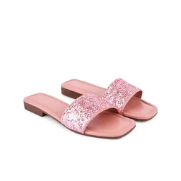 JM Looks Women Embellished Ethnic Open Toe Flats-picture-49