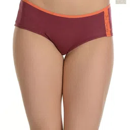 Da Intimo Pack Of 2 Low-Rise Seamless Bikini Briefs DIU-5657_MRN_GRY-image-63