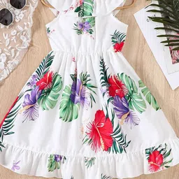 LULU & SKY Floral Print Fit & Flare Dress-picture-58