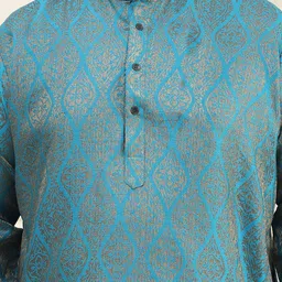 SOJANYA PLUS Men Regular Kurta with Pyjamas image 2