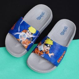 Kids Ville Boys Naruto Printed Sliders-image-19
