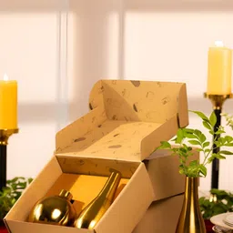 KANIRY ARTISE OF NOVELTY Gold Toned 2 Pieces Premium Vases Set-54