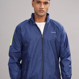 Dollar Men Mock Collar Solid Casual Bomber Jacket-picture-41
