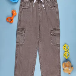 V-Mart Boys Regular Fit Mid-Rise Light Fade Jeans-image-96