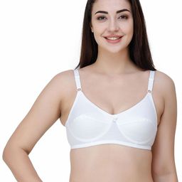 College Girl Women Full Coverage Non-Wired Non Padded Pure Cotton Bra-11