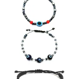 Dynamic Retail Global Men's Wraparound Bracelet Pack of 3-image-10
