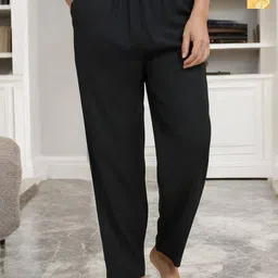 Kryptic Pack Of 2 Printed Pure Cotton Mid-Rise Lounge Pants-picture-5