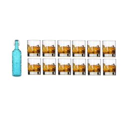 SOMIL Blue Glass Airtight Can Bottle-image-94