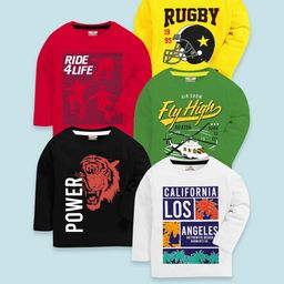 KUCHIPOO Boys Multi Tshirts-image-66