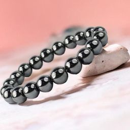 Divine souvenirs Unisex Artificial Beaded Elasticated Bracelet-67
