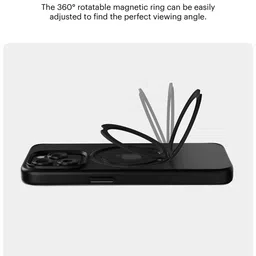 DailyObjects Solid MagSafe iPhone 14 Pro Back Case With Rotatable Stand image 3