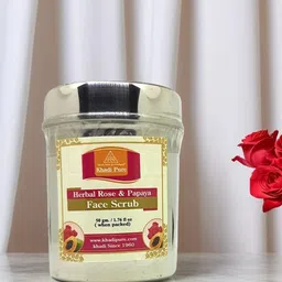Khadi Pure Herbal Rose & Papaya Face Scrub - 50 g-image-44