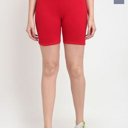 GRACIT Women Skinny Fit Cycling Sports Shorts-picture-44