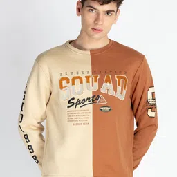 Status Quo Men Colourblocked Sweatshirt-image-78