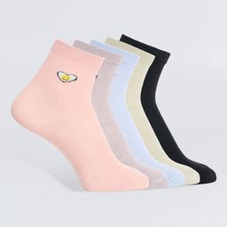 Camey Women Pack Of 5 Above Ankle Socks-32
