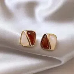styledose Korean Sterling Silver Geometric Shaped Studs-91
