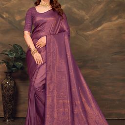 Moksha Trends Adults-Women Woven Design Zari Art Silk Designer Regular Saree-image-91