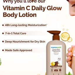 Mamaearth Set of 2 Cocoa Rich Moisturizing Body Lotion - 400 ml each image 2