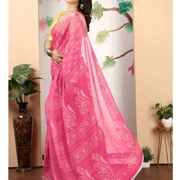 Kalista Paisley Zari Pure Cotton Saree image 3