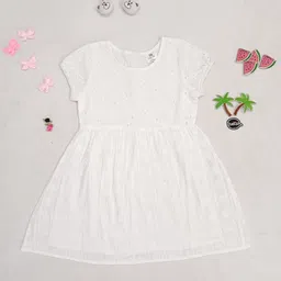 Creative Kids Print Fit & Flare Dress-picture-10