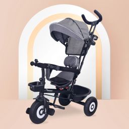 Tiny Toes T40 Plus 1.5-5 Year Kids Cycle with Rubber Wheel & 360° Rotatable Seat TCTT40PGB2 Tricycle-3