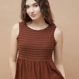 Fame Forever by Lifestyle Women Solid Round Neck Sleeveless Top-image-16