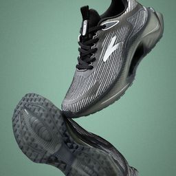 Action TURBO Men Running Non-Marking Lace-Ups Shoes-image-8