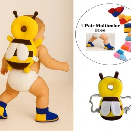 Baby Head Protector with 1 Pair Free Booties-image-96