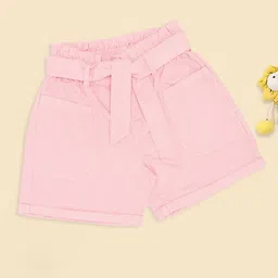 Pantaloons Junior Girls Regular Fit Cotton Shorts-picture-31