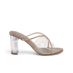 PEPPER Embellished Block Heel Sandals image 2